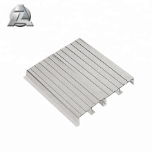 fireproof customized metal extruded aluminium deck boards for veranda